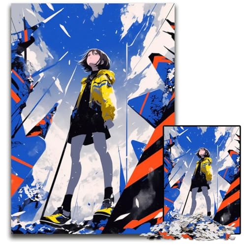 Abnormal Core 1000-teiliges Puzzle für Erwachsene anspruchsvolle Puzzles anspruchsvolles Denkspiel entspannendes Spielzeug für Teenager 1000 Teile (38 x 26 cm) von ZZQWIPEIS