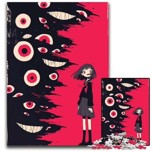 Abnormal Core 1000-teiliges Puzzle für Erwachsene anspruchsvolle Puzzles anspruchsvolles Denkspiel entspannendes Spielzeug für Teenager 1000 Teile (38 x 26 cm) von ZZQWIPEIS