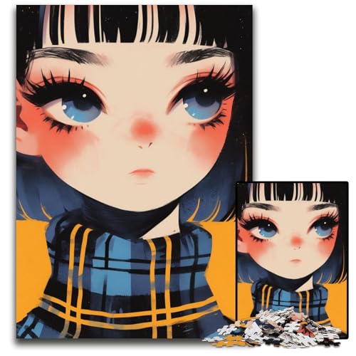 Abnormal Core 1000-teiliges Puzzle für Erwachsene anspruchsvolle Puzzles anspruchsvolles Denkspiel entspannendes Spielzeug für Teenager 1000 Teile (38 x 26 cm) von ZZQWIPEIS