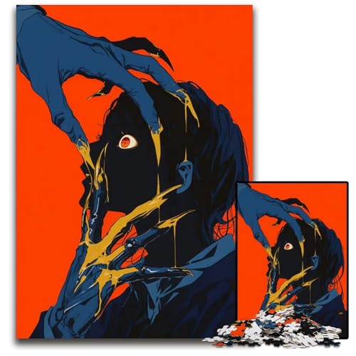 Abnormal Core 1000-teiliges Puzzle für Erwachsene anspruchsvolle Puzzles anspruchsvolles Denkspiel entspannendes Spielzeug für Teenager 1000 Teile (75 x 50 cm) von ZZQWIPEIS