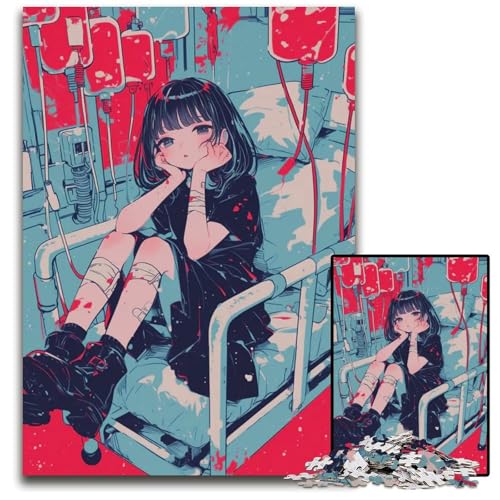 Abnormal Core 1000-teiliges Puzzle für Erwachsene anspruchsvolle Puzzles anspruchsvolles Denkspiel entspannendes Spielzeug für Teenager 1000 Teile (75 x 50 cm) von ZZQWIPEIS