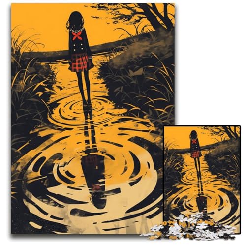 Abnormal Core Puzzle für Erwachsene 1000 Teile Holzpuzzle Familienaktivität Denksportaufgabe Heimdekoration 1000 Teile (75 x 50 cm) von ZZQWIPEIS