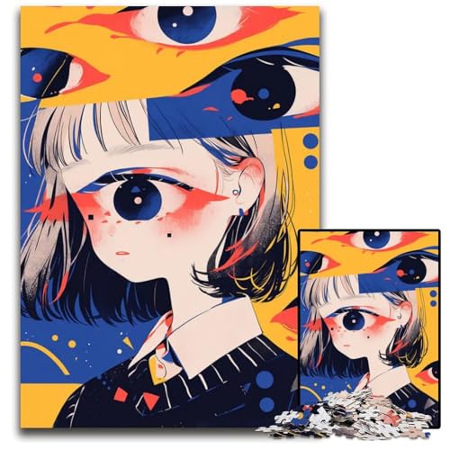 Abnormal Core Puzzle für Erwachsene 1000 Teile Holzpuzzle Familienaktivität Denksportaufgabe Heimdekoration 1000 Teile (75 x 50 cm) von ZZQWIPEIS