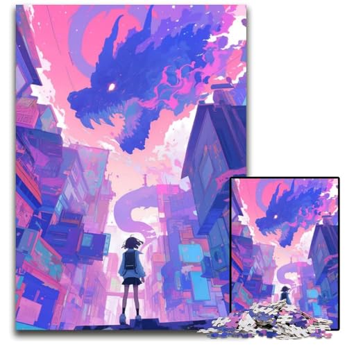 Abnormal Core Puzzle für Erwachsene 1000 Teile Papierpuzzle Familienaktivität Denksportaufgabe Heimdekoration 1000 Teile (38 x 26 cm) von ZZQWIPEIS