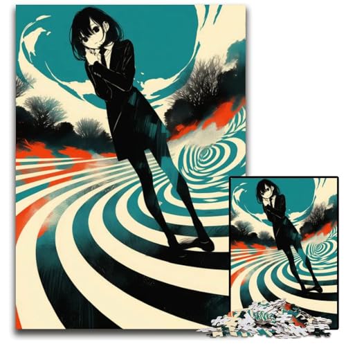 Abnormal Core Puzzle für Erwachsene 1000 Teile Puzzle für Erwachsene Denksportaufgabe und Heimdekoration 1000 Teile (38 x 26 cm) von ZZQWIPEIS