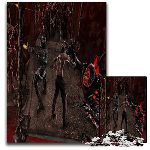 Abomination 1000-teiliges Puzzle für Erwachsene Holzpuzzle für Erwachsene perfekt als Geburtstags- Weihnachts 1000 Teile (75 x 50 cm) von ZZQWIPEIS