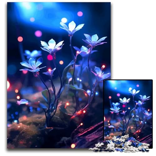 Abstrakte Kunst 1000-teiliges Puzzle für Erwachsene anspruchsvolle Puzzles anspruchsvolle Denksportaufgabe entspannendes Spielzeug für Teenager 1000 Teile (38 x 26 cm) von ZZQWIPEIS