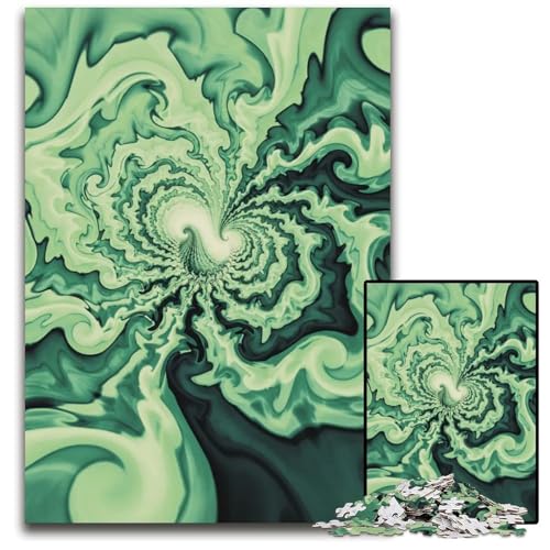 Alnico 1000-teiliges Puzzle Geschenke Papierpuzzle anspruchsvolles Denkspiel für Teenager Spaß am Familienspielabend 1000 Teile (38 x 26 cm) von ZZQWIPEIS