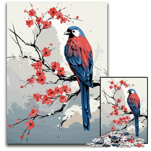 Animal Japan Vibes Puzzles für Erwachsene 1000 Puzzles für Erwachsene für Teenager und Familien perfekte DIY-Dekoration und knifflige Herausforderung 1000 Teile (75 x 50 cm) von ZZQWIPEIS