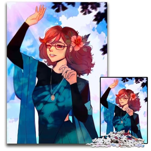 Eine Vision unter der Sonne 1000-teiliges Puzzle Papierpuzzle für Erwachsene anspruchsvolles Denkspiel für Teenager Spaß für den Familienspielabend 1000 Teile (38 x 26 cm) von ZZQWIPEIS