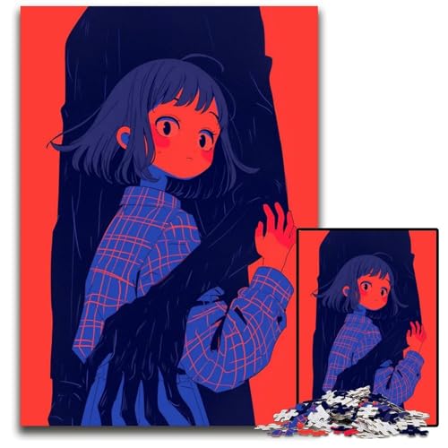 Puzzle 1000 Teile Abnormaler Kern Holzpuzzle anspruchsvolles DIY-Denkspiel perfektes Familienspiel oder dekoratives Geschenk 1000 Teile (75 x 50 cm) von ZZQWIPEIS