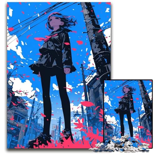 Puzzle 1000 Teile für Erwachsene Abnormal Core Holzpuzzle für Erwachsene interaktives Familienspiel Gehirn-Herausforderung Lernspielzeug 1000 Teile (75 x 50 cm) von ZZQWIPEIS