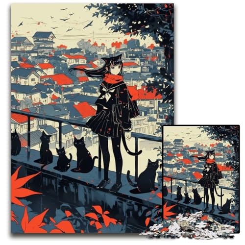 Puzzle 1000 Teile für Erwachsene Papierpuzzle mit abnormalem Kern interaktives Familienspiel Gehirn-Herausforderung Lernspielzeug 1000 Teile (38 x 26 cm) von ZZQWIPEIS
