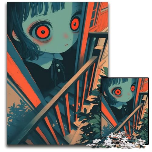 Puzzle für Erwachsene 1000 Teile Abnormal Core schwierige Puzzles für Erwachsene DIY Heimdekoration Geschenk Denksportspiel 1000 Teile (38 x 26 cm) von ZZQWIPEIS