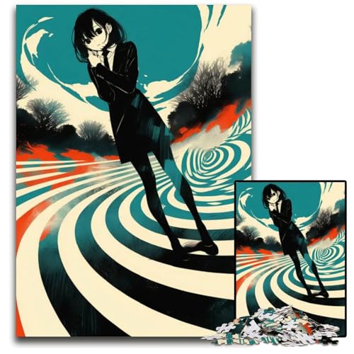 Puzzle für Erwachsene 1000 Teile Abnormal Core schwierige Puzzles für Erwachsene anspruchsvolles DIY-Denkspiel für Teenager 1000 Teile (75 x 50 cm) von ZZQWIPEIS