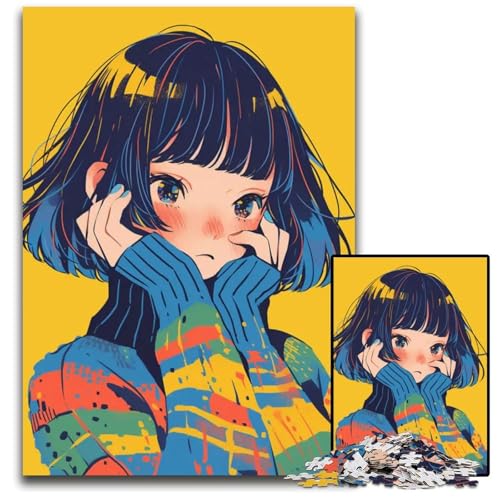 Puzzle für Erwachsene 1000 Teile Abnormal Core schwierige Puzzles für Erwachsene anspruchsvolles DIY-Denkspiel für Teenager 1000 Teile (75 x 50 cm) von ZZQWIPEIS