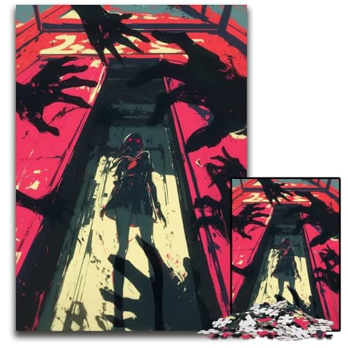 Puzzle für Erwachsene 1000 Teile Abnormal Core schwierige Puzzles für Erwachsene anspruchsvolles DIY-Denkspiel für Teenager 1000 Teile (75 x 50 cm) von ZZQWIPEIS