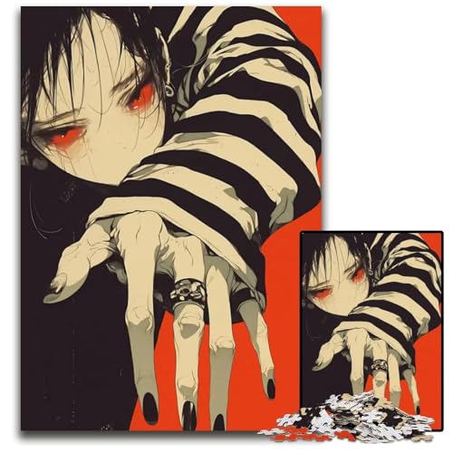Puzzle mit 1000 Teilen Puzzle mit abnormalem Kern Papierpuzzle anspruchsvolles DIY-Denkspiel perfektes Familienspiel oder dekoratives Geschenk 1000 Teile (38 x 26 cm) von ZZQWIPEIS