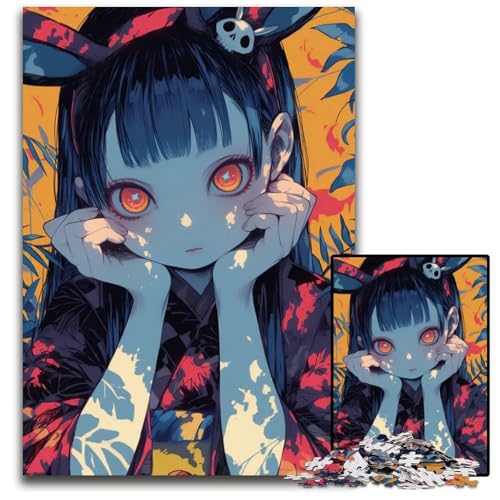 Puzzle mit 1000 Teilen für Erwachsene Papierpuzzle mit abnormalem Kern Denksportaufgabe und Heimdekoration 1000 Teile (38 x 26 cm) von ZZQWIPEIS