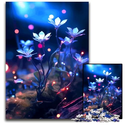 Puzzle mit 1000 Teilen für Erwachsene abstrakte Kunst Holzpuzzle Denksportaufgabe und Heimdekoration 1000 Teile (75 x 50 cm) von ZZQWIPEIS