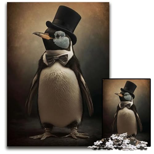 Tier III Puzzle für Erwachsene 1000 Teile Holzpuzzle Familienaktivität Denksportaufgabe Heimdekoration 1000 Teile (75 x 50 cm) von ZZQWIPEIS