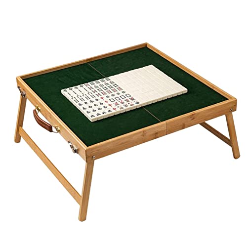 ZZSSSM Chinesisches Mahjong Chinesisches Mahjong-Set, tragbares Mini-Mahjong-Reise-Mahjong-Set, chinesisches Spiel, 144 Acryl-Mahjong-Fliesen für Familien-Freizeitunterhaltung Tisch-Mahjong-Fliesen von ZZSSSM