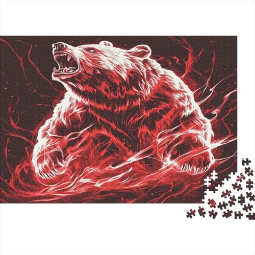 Bear1000 Teile des Erwachsenenpuzzles, 1000 Stücke des Erwachsenenpuzzles, Bildungspuzzle, Heimdekoration Puzzle, 1000 Stücke1000pcs (75x50cm) von ZZVRMCYLD