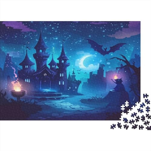 Castle1000 Erwachsene Puzzleteile, 1000 Pädagogische Puzzleteile, Heimdekoration Puzzleteile, 1000 Stücke1000pcs (75x50cm) von ZZVRMCYLD