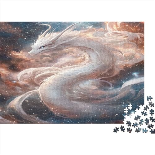 Chinese Loong1000 Puzzle Spiele Für Erwachsene Nachhaltige Puzzle SpieleChinese Mythology Anime Style1000pcs (75x50cm) von ZZVRMCYLD