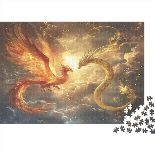 Chinese Mythical Phoenix1000-Stücke Puzzlepuzzle, Erwachsenenpuzzle,Chinese Elements Kinderpuzzle, Spielzeug, Wohndekoration Geschenk, Hochwertige, Langlebige, Stressentlastende 1000-Stücke1000pcs (75 Chinese Mythical Phoenix1000-Stücke Puzzlepuzzle, Erwachsenenpuzzle,Chinese Elements Kinderpuzzle, Spielzeug, Wohndekoration Geschenk, Hochwertige, Langlebige, Stressentlastende 1000-Stücke1000pcs (75 von ZZVRMCYLD