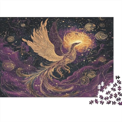 Chinese Mythical Phoenix1000 Teile des Erwachsenenpuzzles, Chinese Elements1000 Stücke des Erwachsenenpuzzles, Bildungspuzzle, Heimdekoration Puzzle, 1000 Stücke1000pcs (75x50cm) von ZZVRMCYLD