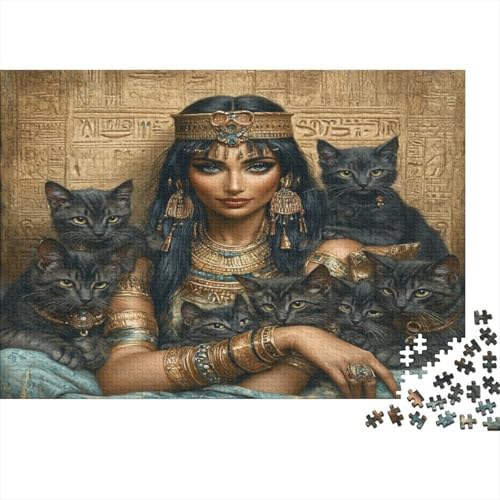 Cleopatra VII1000 Teile des Erwachsenenpuzzles, Thea Philopator Cleopatra Thea Neotera1000 Stücke des Erwachsenenpuzzles, Bildungspuzzle, Heimdekoration Puzzle, 1000 Stücke1000pcs (75x50cm) von ZZVRMCYLD