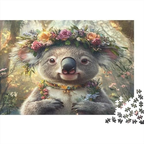 Cute Koala1000 Puzzle Spiele Für Erwachsene Nachhaltige Puzzle Spieleanimal1000pcs (75x50cm) von ZZVRMCYLD