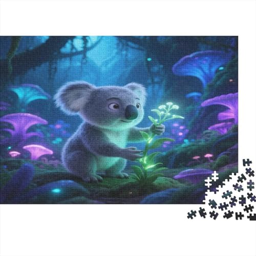 Cute Koala1000-Puzzleteile, Animalgeeignet Für Erwachsene Und Kinder Ab Zwölf Jahren1000pcs (75x50cm) von ZZVRMCYLD