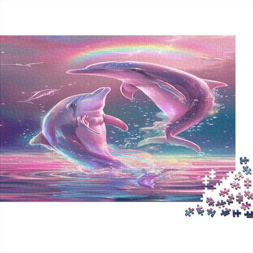 Dolphin1000-Puzzleteile, Multifunktional, Standardgröße1000pcs (75x50cm) von ZZVRMCYLD