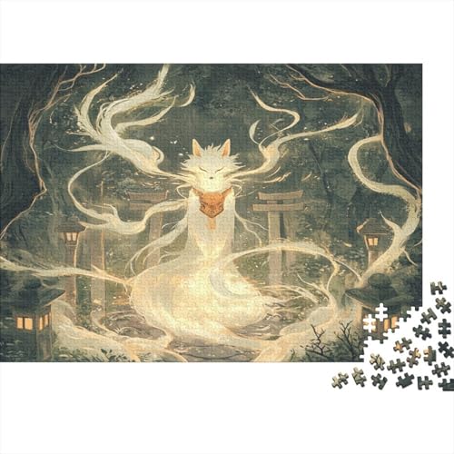 Fox1000 Präzise Geschnittene Puzzleteile Für Erwachsene. Animal Chinese ElementsDas Altersgruppen Sind 1000 Puzzleteile1000pcs (75x50cm) von ZZVRMCYLD
