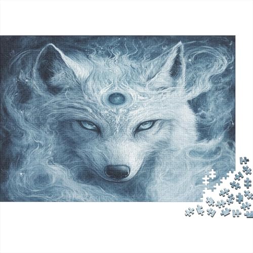 Fox1000 Präzise Geschnittene Puzzleteile Für Erwachsene. Animal Chinese ElementsDas Altersgruppen Sind 1000 Puzzleteile1000pcs (75x50cm) von ZZVRMCYLD
