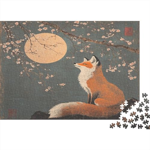 Fox1000 Puzzle Spiele Für Erwachsene Nachhaltige Puzzle Spieleanimal Chinese Elements1000pcs (75x50cm) von ZZVRMCYLD