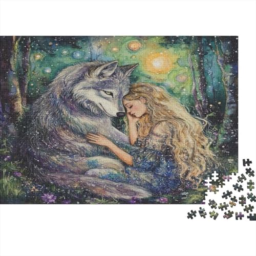 Fox1000-Stücke Von Erwachsenen- Und Kinderspielzeug, Animal Chinese ElementsPuzzle-Spiele, Bildungsspiele, Stressabbau, Wohndekoration-Puzzle, Hochwertige Und Langlebige 1000-Stücke1000pcs (75x50cm) von ZZVRMCYLD