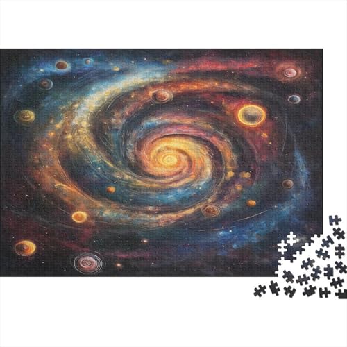 Galactic Nebula1000-Stücke Von Erwachsenen- Und Kinderspielzeug, Puzzle-Spiele, Erwachsene Und Kinder Pädagogische Spiele, Stresslindernde Wohndekorationspuzzles, 1000-Stücke1000pcs (75x50cm) von ZZVRMCYLD