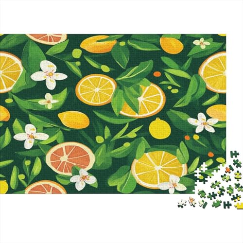 Lemon1000 Erwachsenes Puzzle, 1000 Puzzle Pädagogisches Spiel, Heimdekoration Puzzle1000pcs (75x50cm) von ZZVRMCYLD
