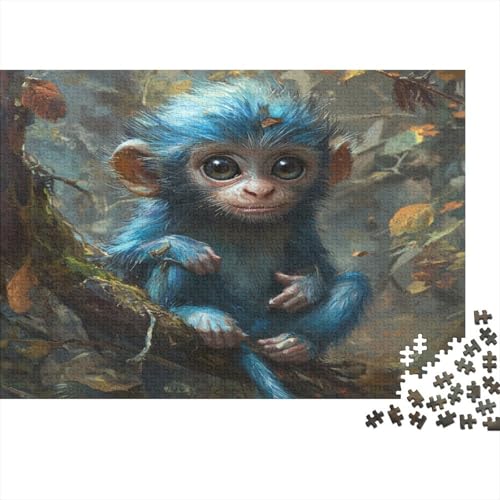 Monkey1000 Teile des Erwachsenenpuzzles, 1000 Stücke des Erwachsenenpuzzles, Bildungspuzzle, Heimdekoration Puzzle, 1000 Stücke1000pcs (75x50cm) von ZZVRMCYLD