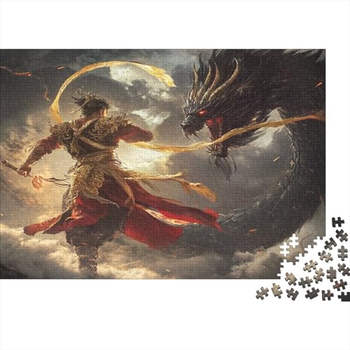 Neaha1000 Erwachsenes Puzzle,Chinese Elements 1000 Puzzle Pädagogisches Spiel, Heimdekoration Puzzle1000pcs (75x50cm) von ZZVRMCYLD