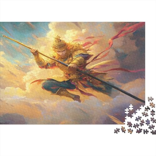 Nezha1000 Erwachsene Puzzleteile, Chinese MythologyDIY Erwachsene Und Kinder Intellektuelle Bildung Spielzeug Sammlung, 1000 Moderne Wohndekoration Puzzleteile1000pcs (75x50cm) von ZZVRMCYLD