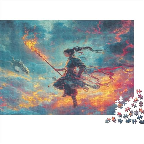 Nezha1000 Puzzle Spiele Für Erwachsene Nachhaltige Puzzle SpieleChinese Mythology1000pcs (75x50cm) von ZZVRMCYLD