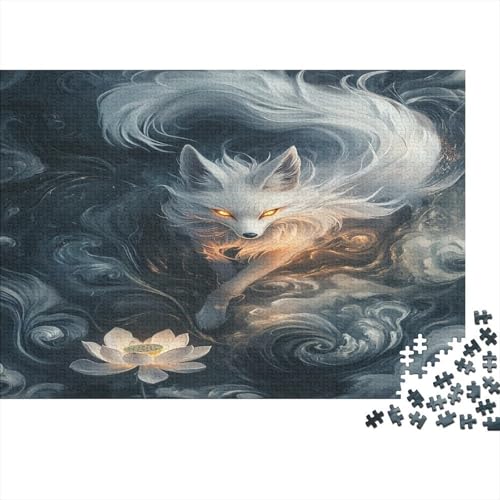 Nine Tailed Spirit Fox1000 Erwachsene Puzzleteile, Chinese Mythology Anime StyleDIY Erwachsene Und Kinder Intellektuelle Bildung Spielzeug Sammlung, 1000 Moderne Wohndekoration Puzzleteile1000pcs (75x von ZZVRMCYLD