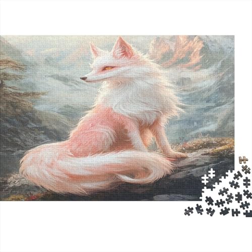 Nine Tailed Spirit Fox1000 Präzise Geschnittene Puzzleteile Für Erwachsene. Chinese Mythology Anime StyleDas Altersgruppen Sind 1000 Puzzleteile1000pcs (75x50cm) von ZZVRMCYLD