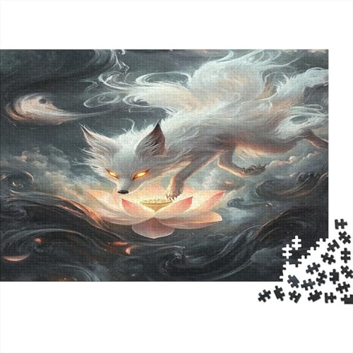 Nine Tailed Spirit Fox1000-Stücke Puzzlepuzzle, Erwachsenenpuzzle,Chinese Mythology Anime Style Kinderpuzzle, Spielzeug, Wohndekoration Geschenk, Hochwertige, Langlebige, Stressentlastende 1000-Stücke Nine Tailed Spirit Fox1000-Stücke Puzzlepuzzle, Erwachsenenpuzzle,Chinese Mythology Anime Style Kinderpuzzle, Spielzeug, Wohndekoration Geschenk, Hochwertige, Langlebige, Stressentlastende 1000-Stücke von ZZVRMCYLD