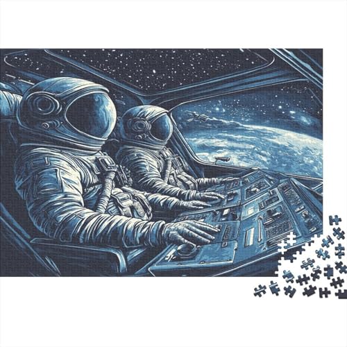 Outer Space Astronauts1000 Erwachsene Puzzles/Family Fun Puzzles 1000 Erwachsene Geschenke1000pcs (75x50cm) von ZZVRMCYLD