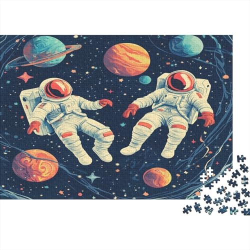 Outer Space Astronauts1000 Puzzle Spiele Für Erwachsene Nachhaltige Puzzle Spiele1000pcs (75x50cm) von ZZVRMCYLD